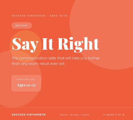 Say It Right